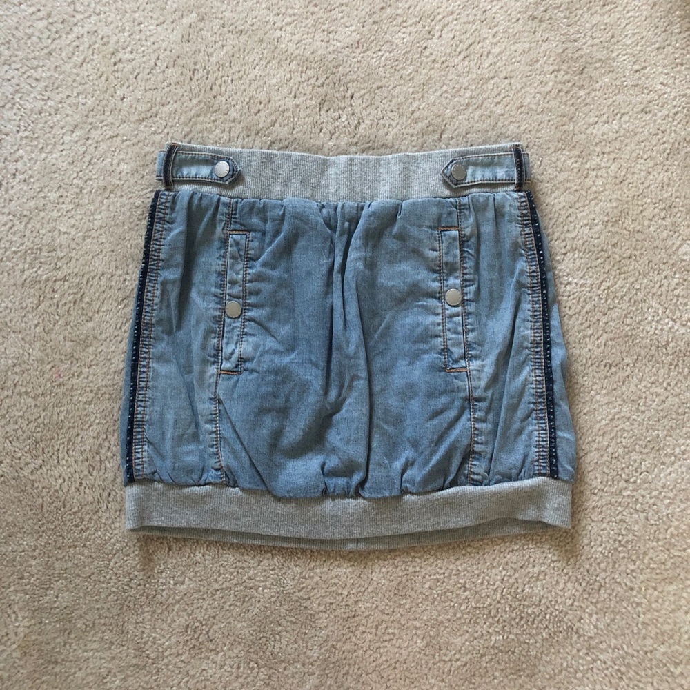 Armani Exchange Denim Mini Skirt